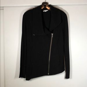 Helmut Lang zip up petite small black